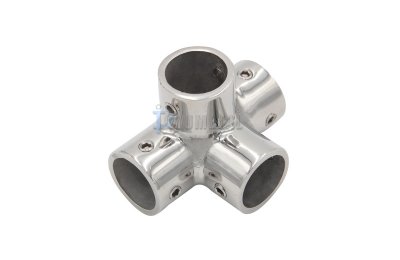 S.M0830 90° 4-Way Tee Connector