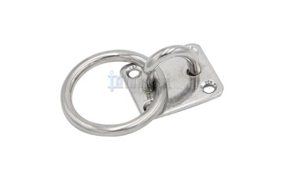 S.PL02 Square Eye Plate with Ring