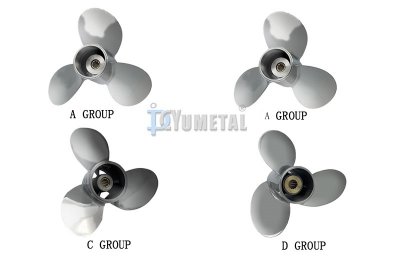 S.M24 MERCURY STAINLESS STEEL Propeller
