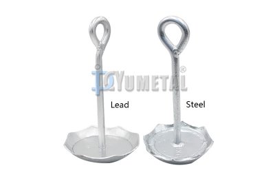 AN23 Lead Anchor or Steel Anchor Octagon Type