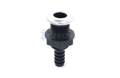 S.M1439 Nylon Thru-hull with SS316 Trim Cover